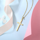 Symbolic Gold Cross Necklace